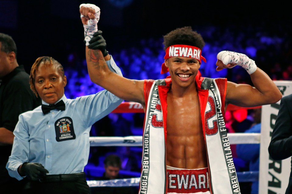 Former Olympian Shakur Stevenson is unbeaten as a pro