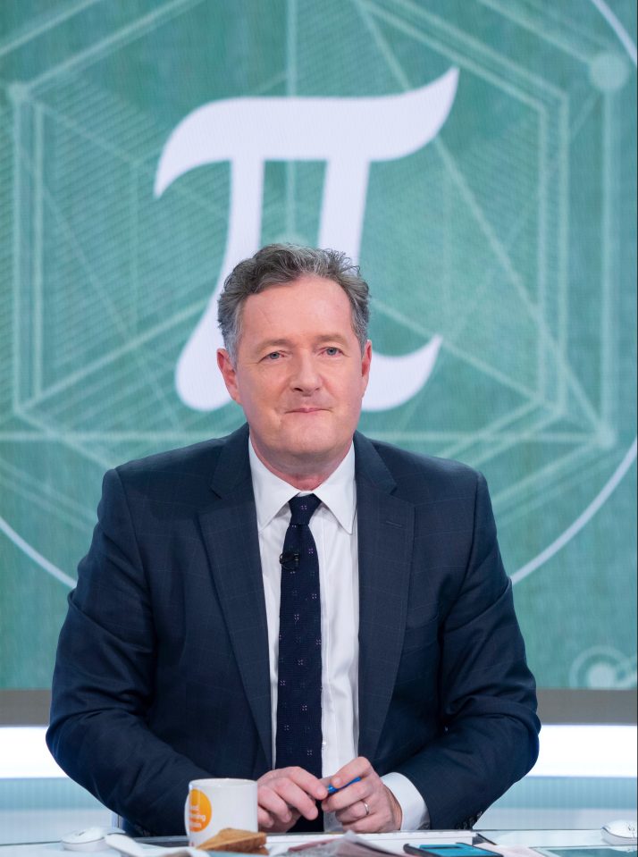  Piers Morgan had a furious Twitter spat with Jameela in which she branded him 'England’s biggest s**t stain'