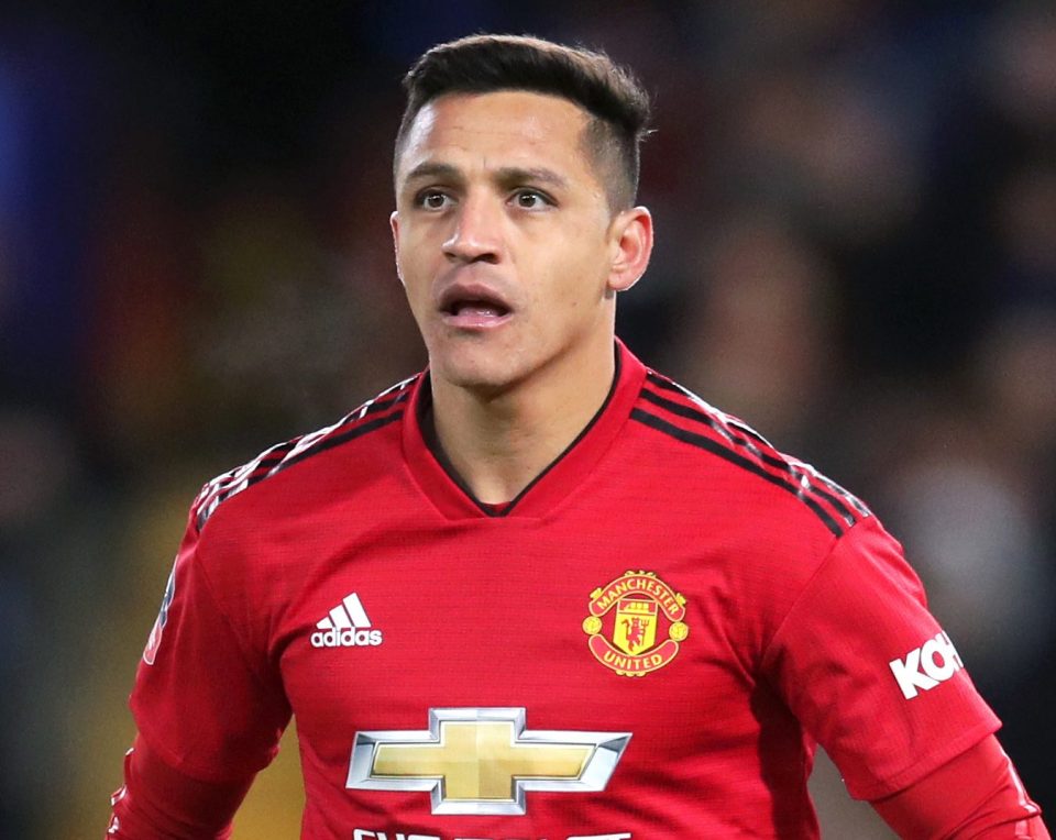  Alexis Sanchez is one of six stars set to leave Man Utd this summer