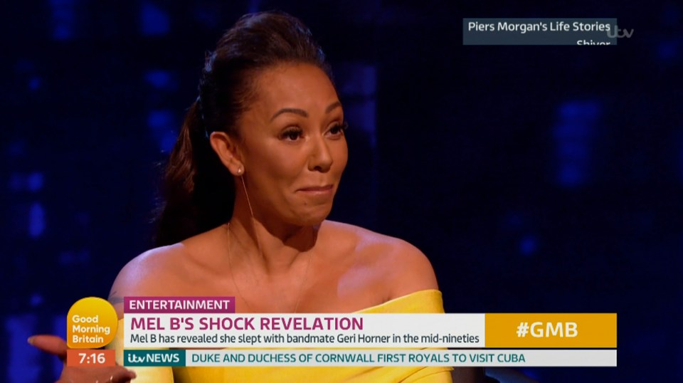  But one member who was visibly missing from rehearsals was Mel B- who recently rocked the groups reunion with her sex revelation