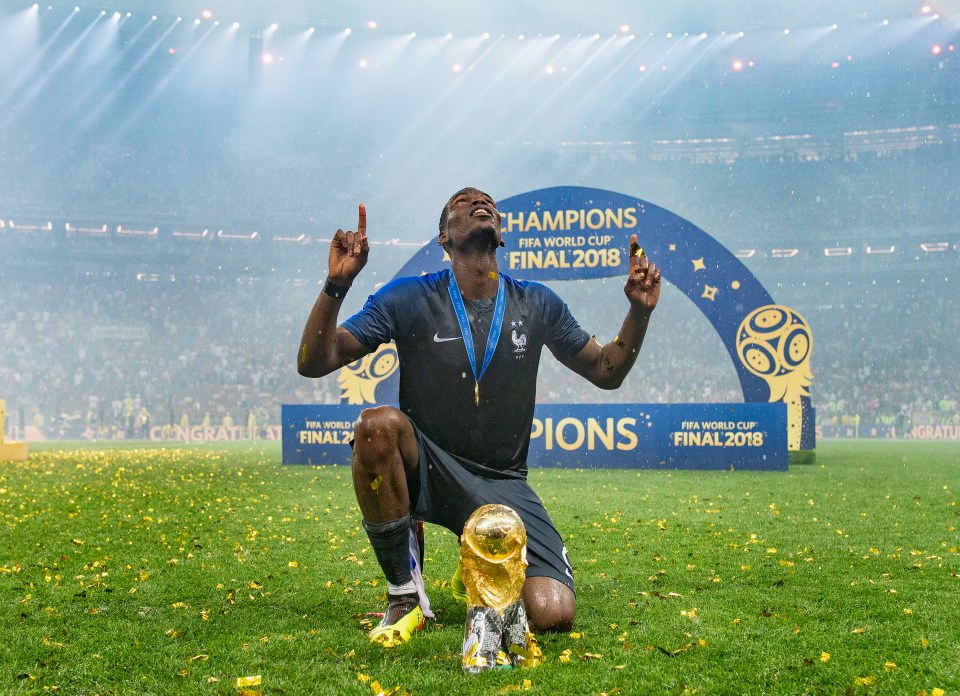  Paul Pogba has put his World Cup winning boots up for auction