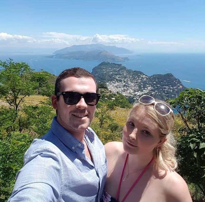  The couple went on holiday last year together