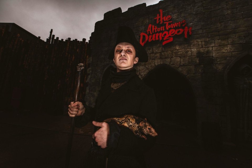  Alton Towers has opened its new Dungeons attraction where you can experience a live-action adventure into Staffordshire's dark history