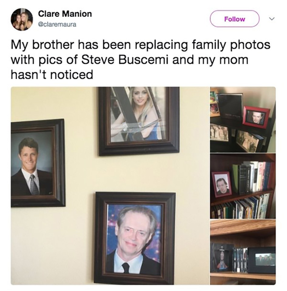  Buscemi is like a part of the family now