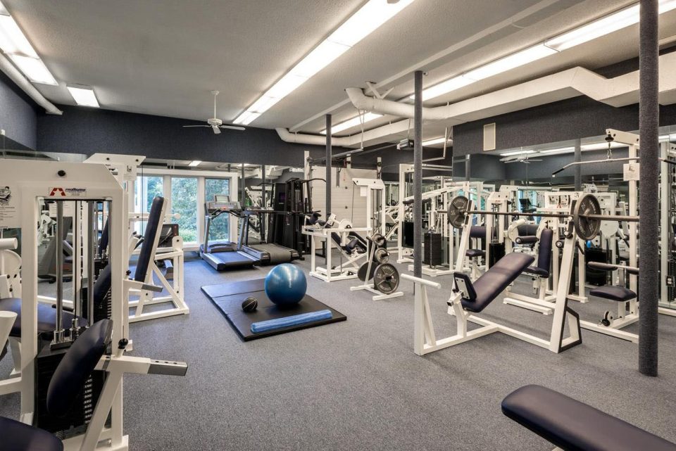  It also includes a fully-equipped gym space