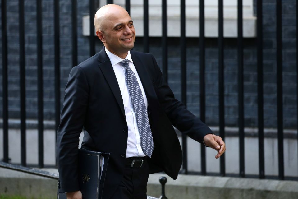  Sajid Javid is expected to challenge for No10