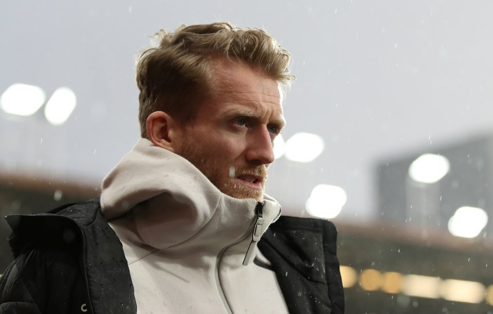  Andre Schurrle is going back to Germany a year early after Fulham went down