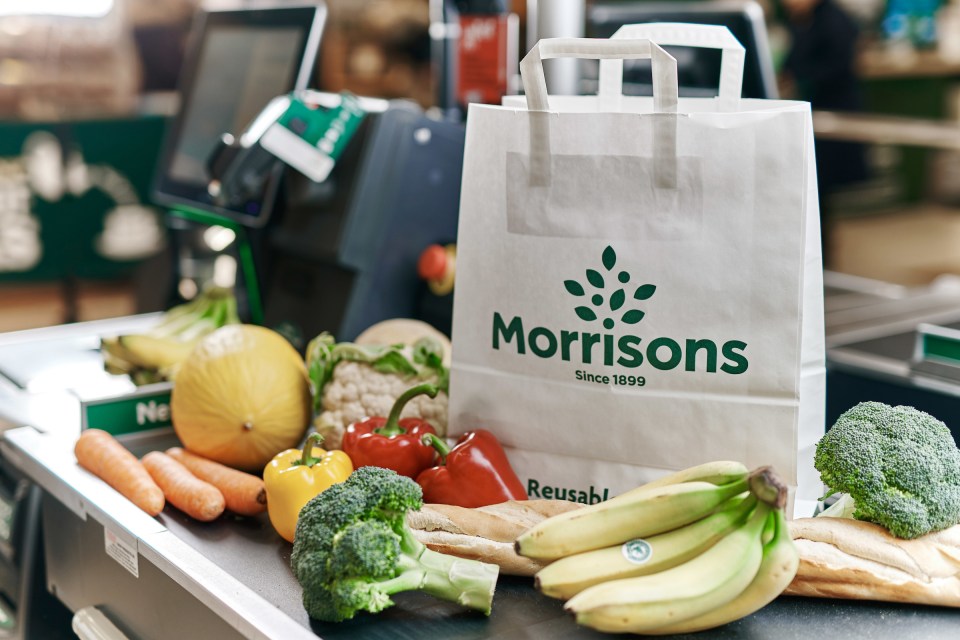 Morrisons paper bags