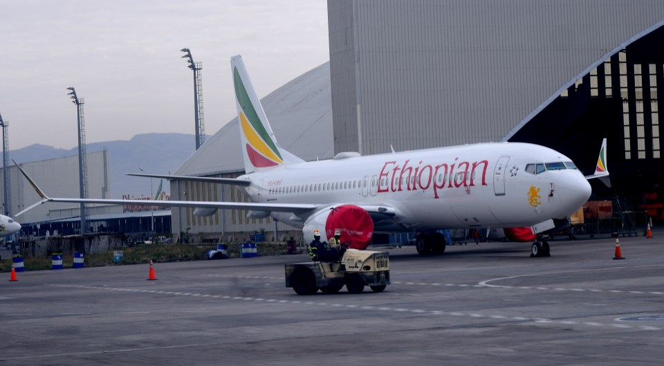  This Ethiopian Airlines Boeing 737 Max 8 is one of the several hundred grounded across the globe