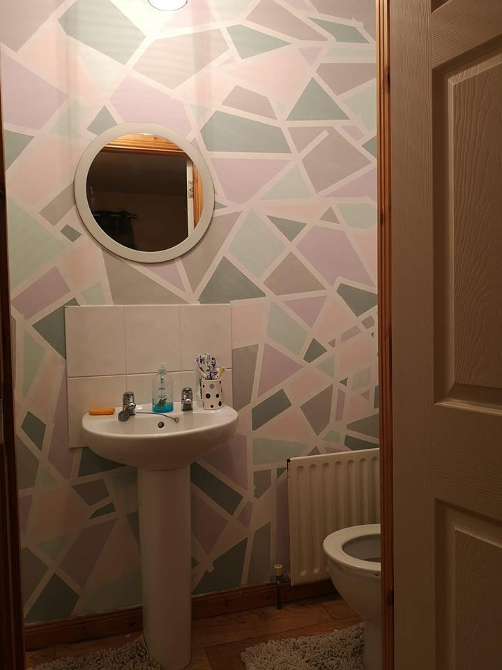  Bathrooms are definitely a top choice for some DIY