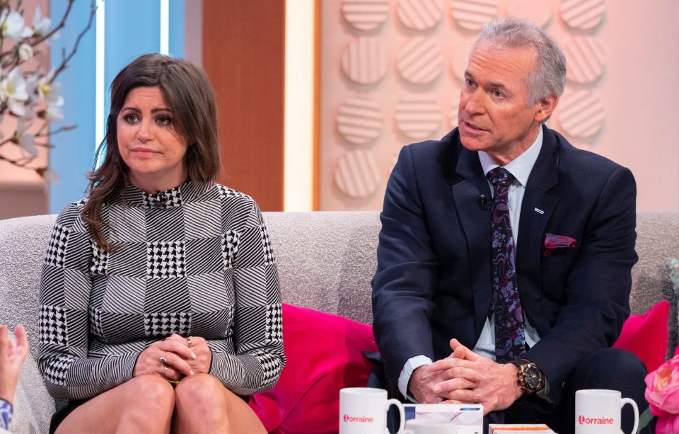 Deborah appeared on Lorraine alongside Dr Hilary Jones to talk about bowel cancer