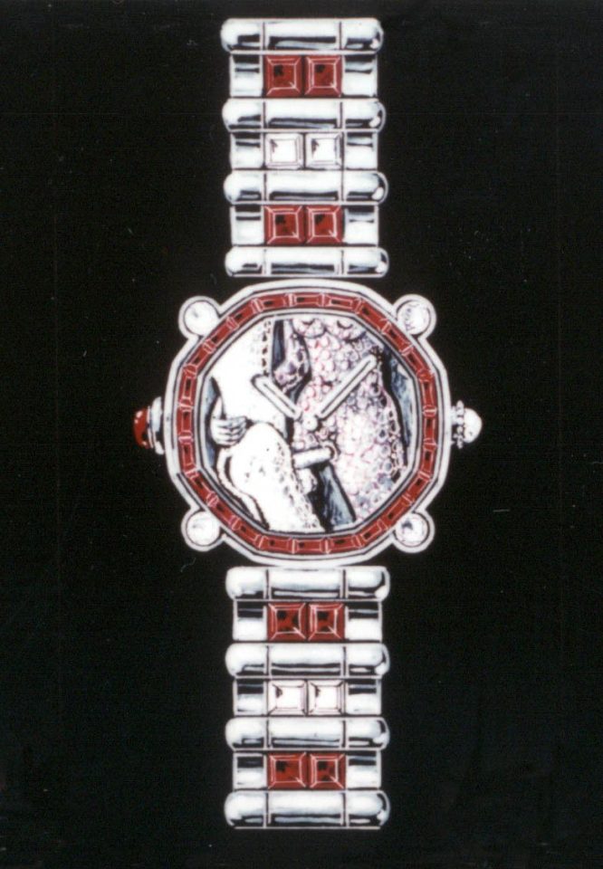 An erotic watch bought by the prince in the 1990s