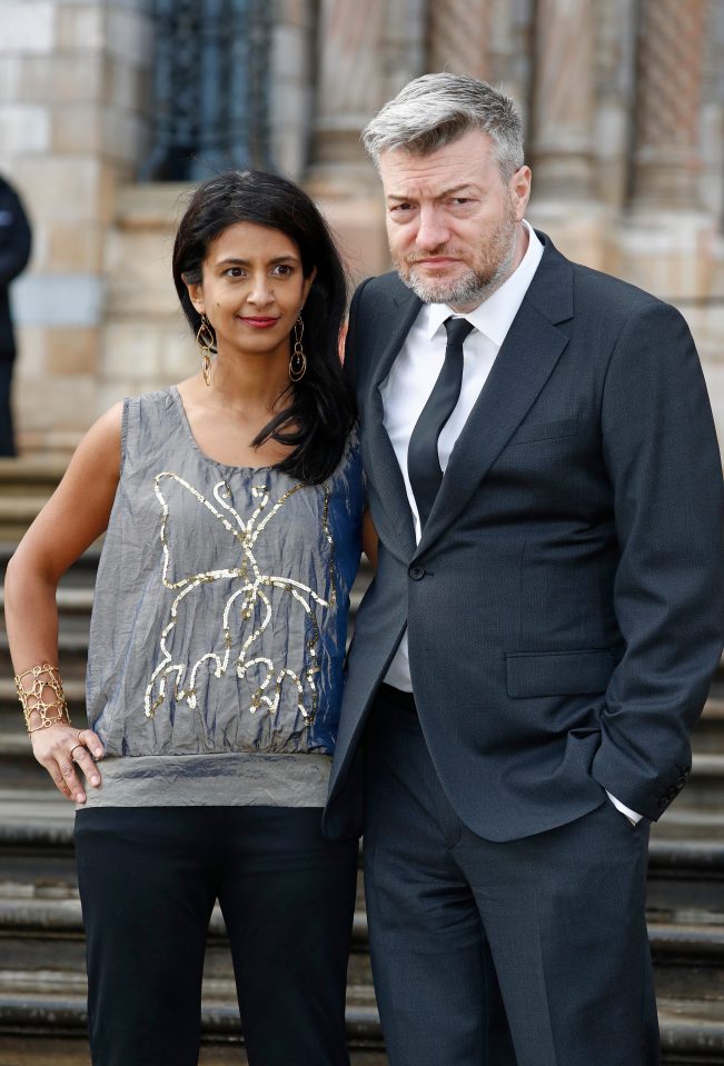  Charlie Brooker also attended with wife Konnie Huq