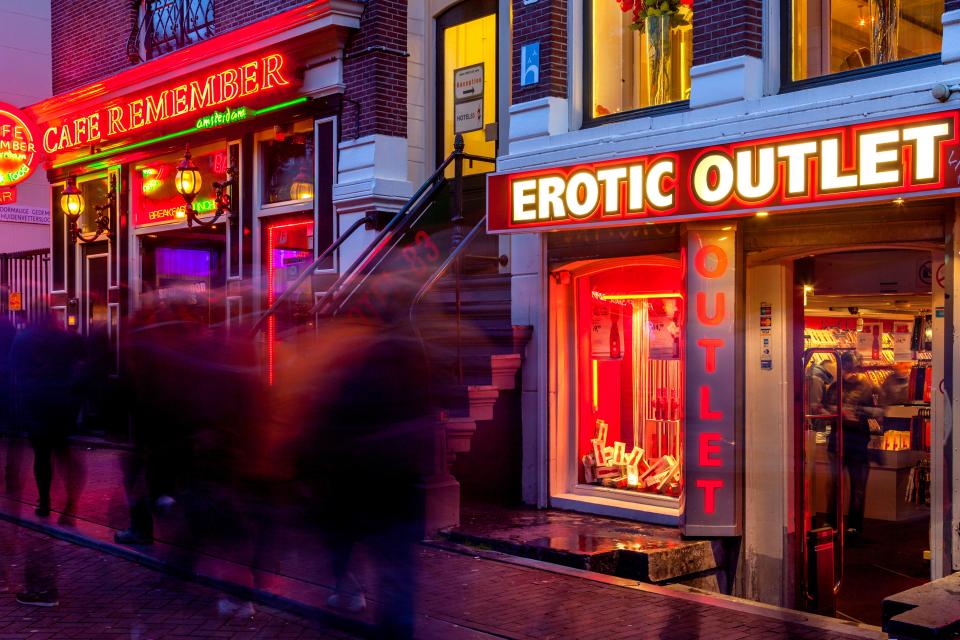  Prostitution is legal in Amsterdam's Red Light District