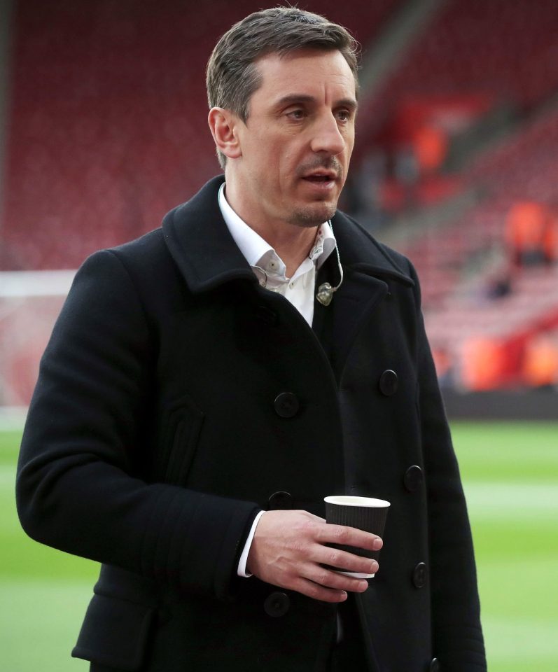 Gary Neville is clearly a big fan of Virgil van Dijk