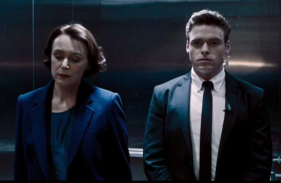  Keeley Hawes and Richard Madden in Bodyguard