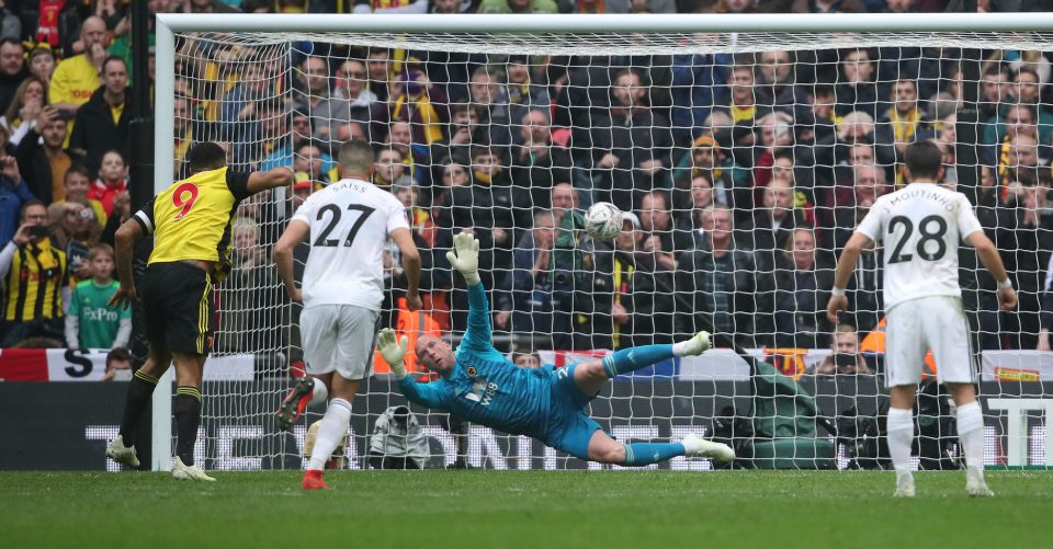  Deeney, 30, fired home a dramatic penalty in injury time to send the game into extra-time