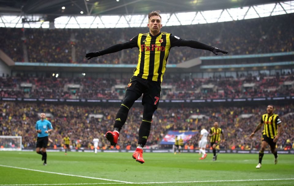  Gerard Deulofeu was the Watford hero as they reached the FA Cup final for the first time in 35 years