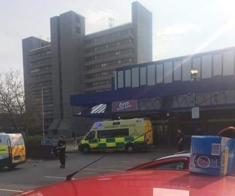  The lad, 17, was stabbed outside a B&M Bargains store in Preston at 4:55pm today