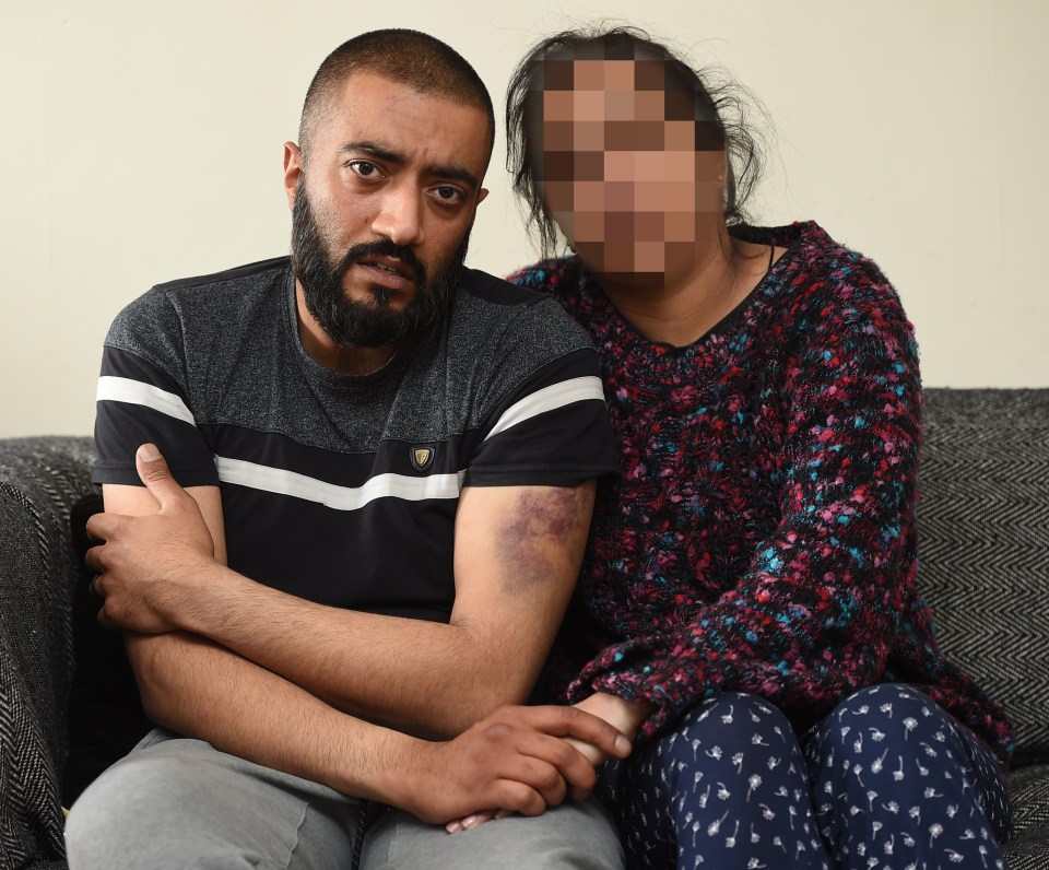  Shabaz Shakat, 32, was beaten with a metal steering wheel lock