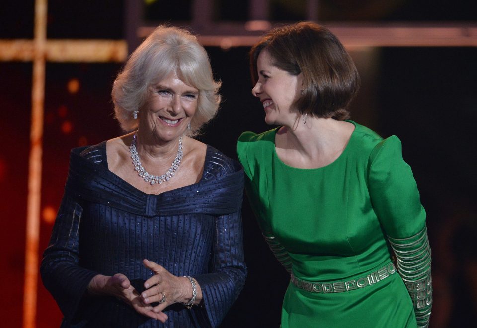 Darcey Bussell with the Duchess of Cornwall at the The Olivier Awards 2019 earlier this month