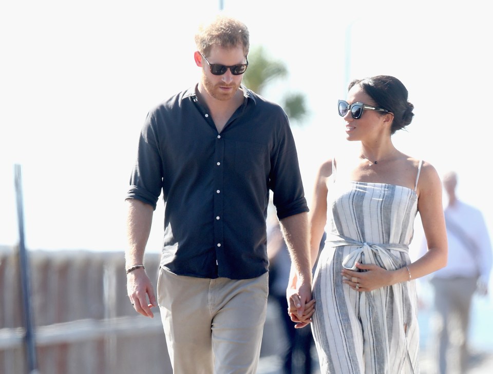  Meghan Markle and Prince Harry officially referred to their future child as 'Baby Sussex' for the first time