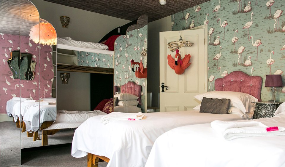 Alice in Wonderland fans can stay in an entire house with character themed rooms in Brighton