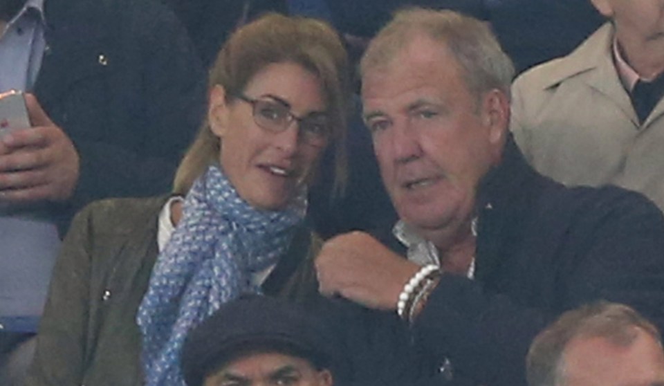 The couple appeared engrossed in the match Chelsea won 2-0