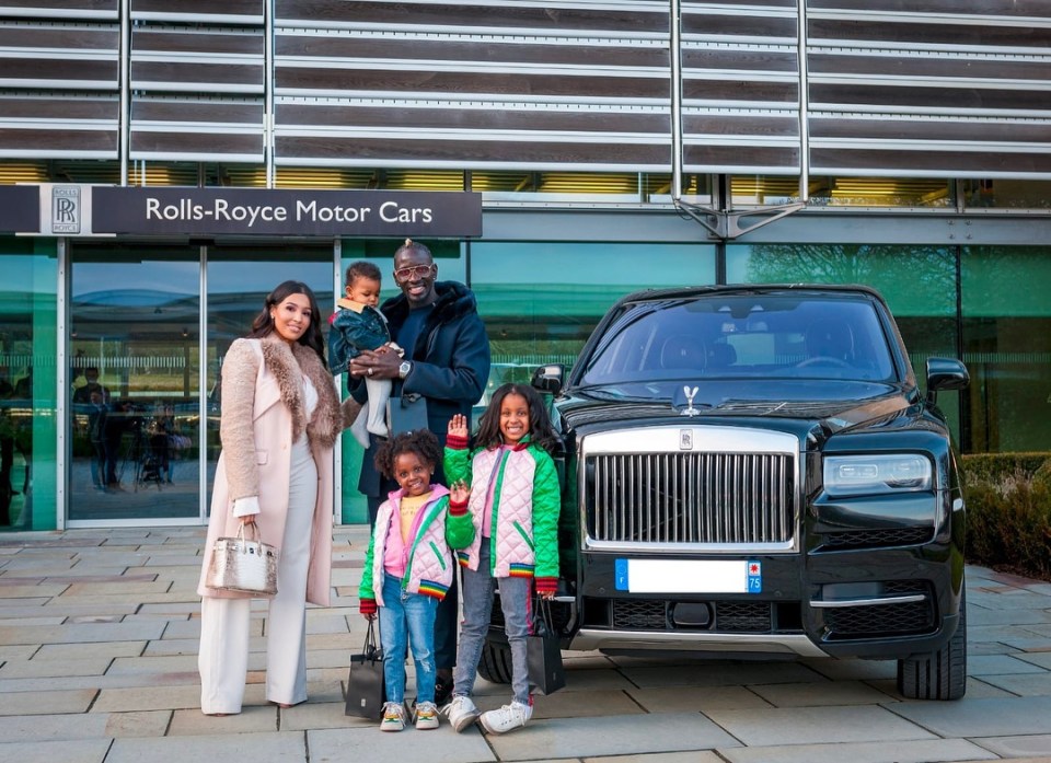 Crystal Palace defender Mamadou Sakho bought a Cullinan for his 29th birthday