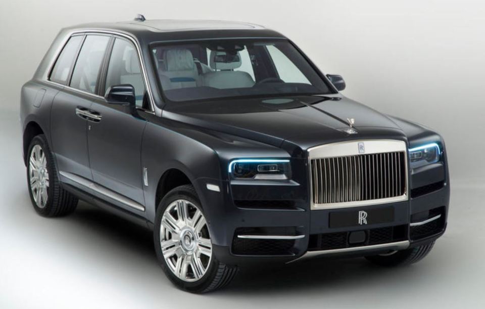  The Cullinan is Rolls Royce's first-ever SUV and costs £276k