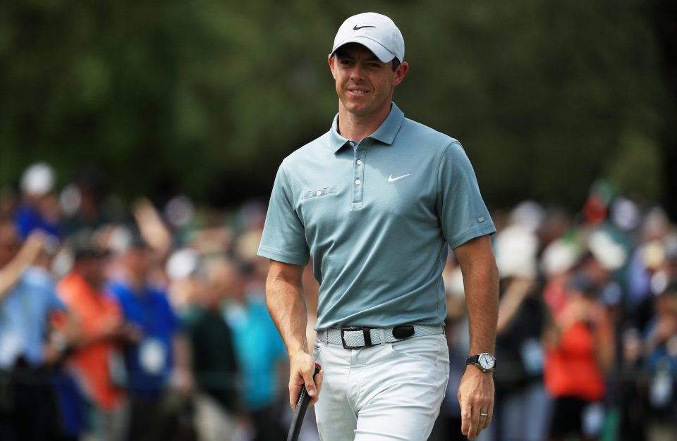  Rory McIlroy is the favourite to win at Augusta