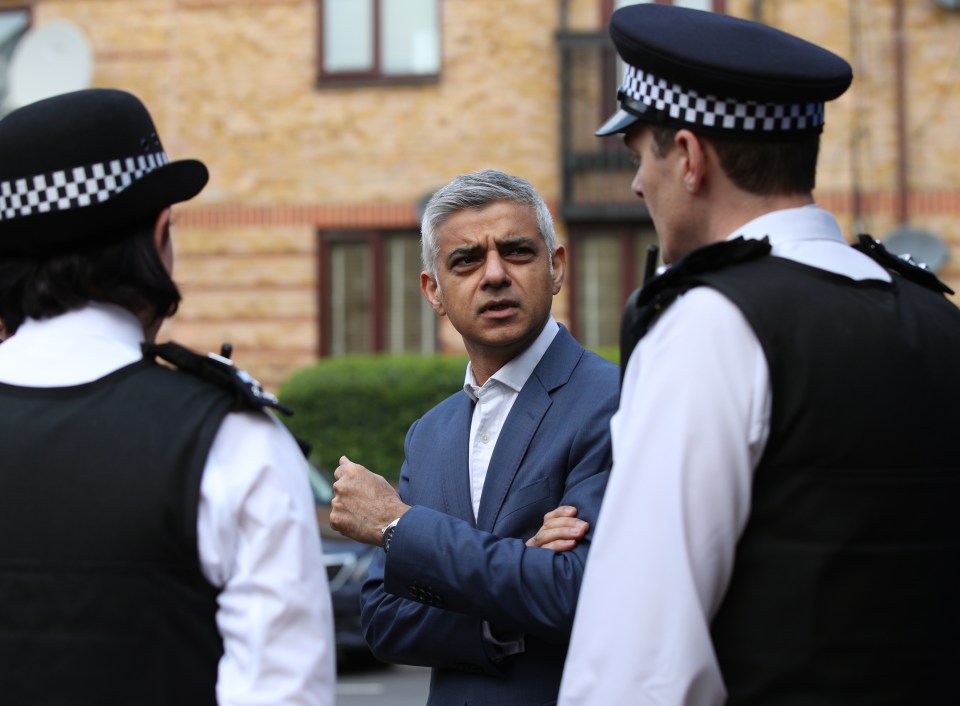  Sadiq Khan has come under fire after his flagship plan to tackle soaring bloodshed in the capital was dramatically scaled back