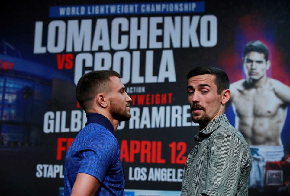 Brit Anthony Crolla faces ring hero Vasiliy Lomachenko on Friday night