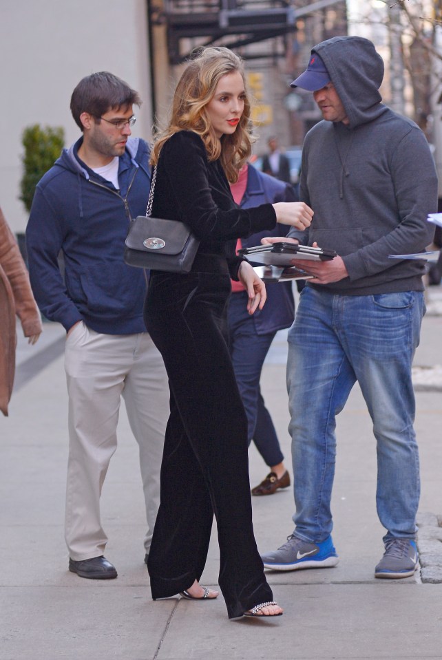  Jodie, 26, was snapped in New York on her way to the Seth Meyers show