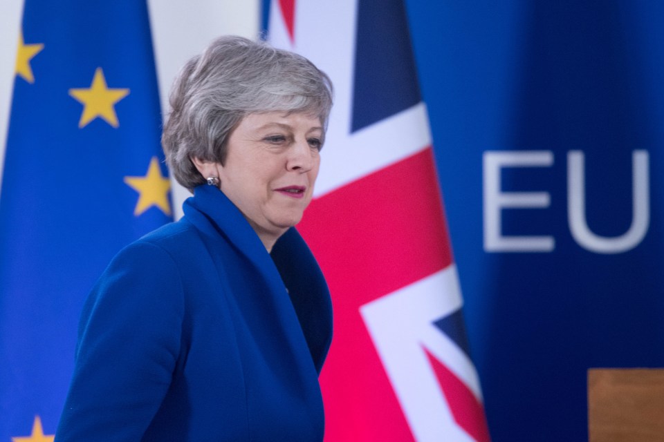  Theresa May has given up on plans to get her Brexit proposals passed quickly