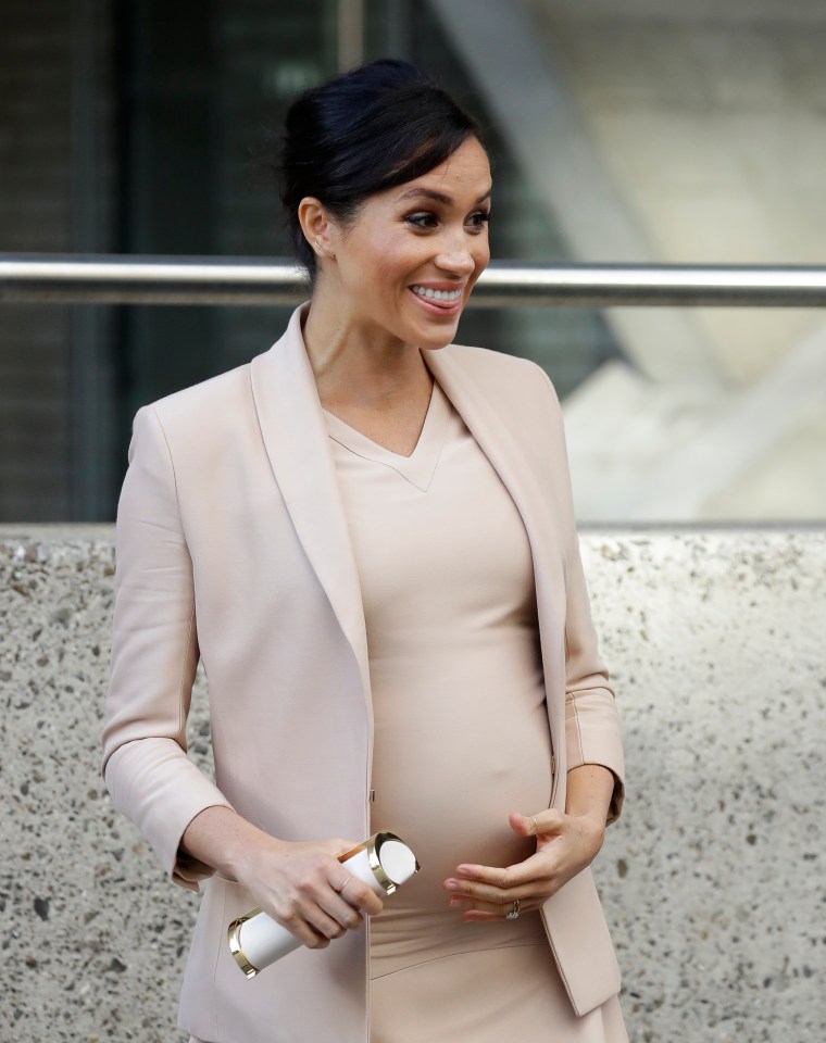 Baby Sussex is due any day now as Meghan has said she will keep the birth private