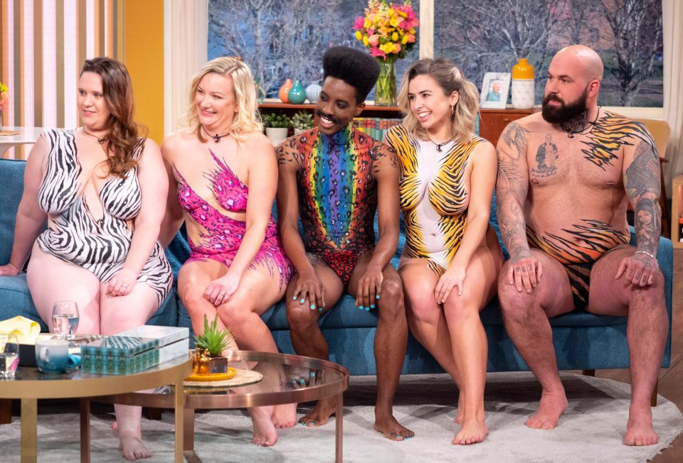  This Morning viewers were left horrified as Naked Beach stars bare all on famous sofa