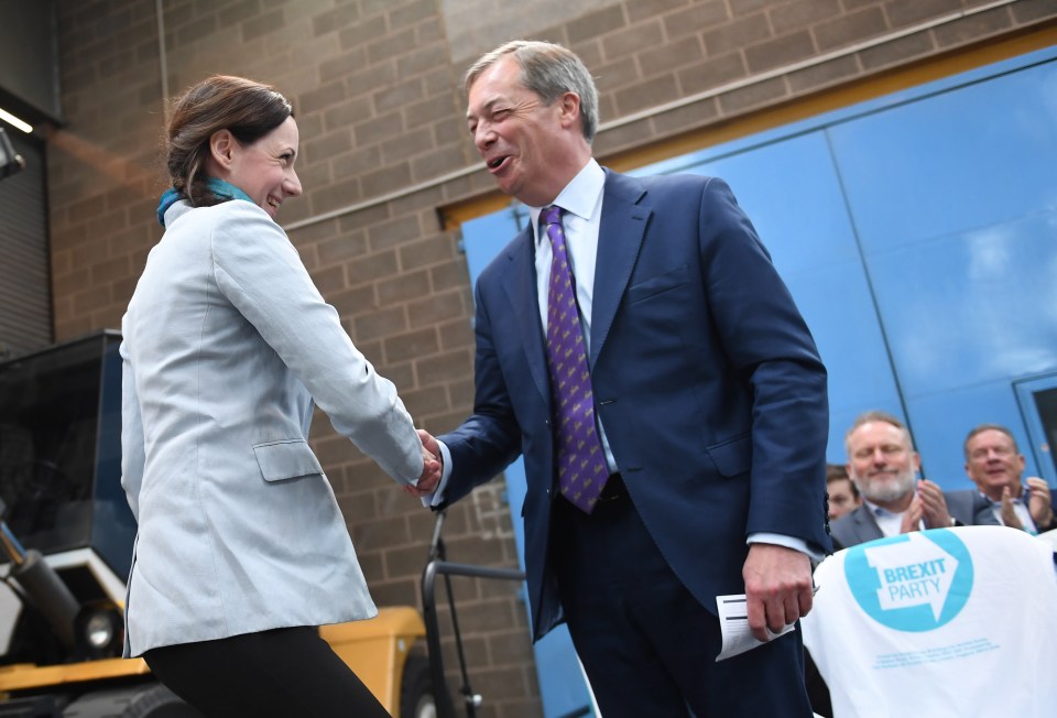  Annunziata Rees-Mogg has joined the Brexit Party