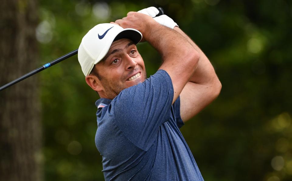  Francesco Molinari is in the hunt to add the Masters to his Open title