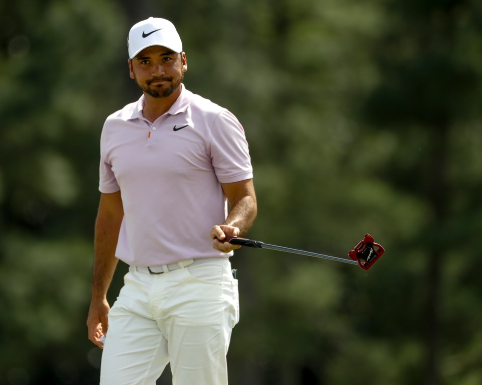  Jason Day recovered to shoot 67 in the second round at Augusta