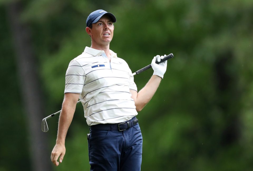  Rory McIlroy's bid for Masters glory faded on the back nine