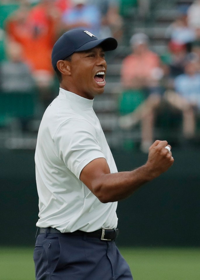  Tiger Woods is in with a chance of winning the Masters