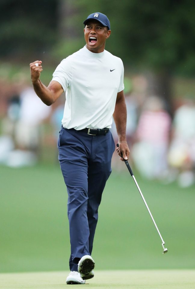  Woods is back in the hunt at the Masters after his career looked all but over