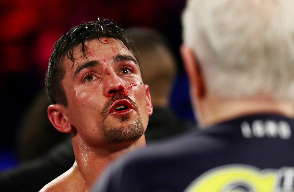  Anthony Crolla was left bloodied by pound-for-pound king Vasyl Lomachenko