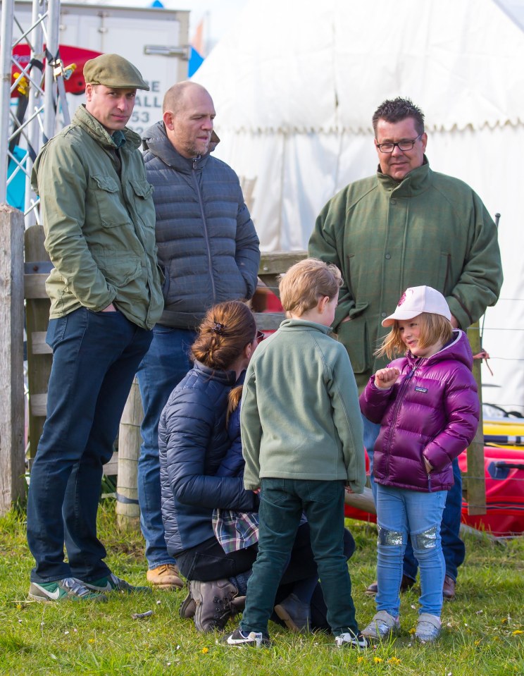 George and Mia are third cousins - and are both great-grand children of the Queen