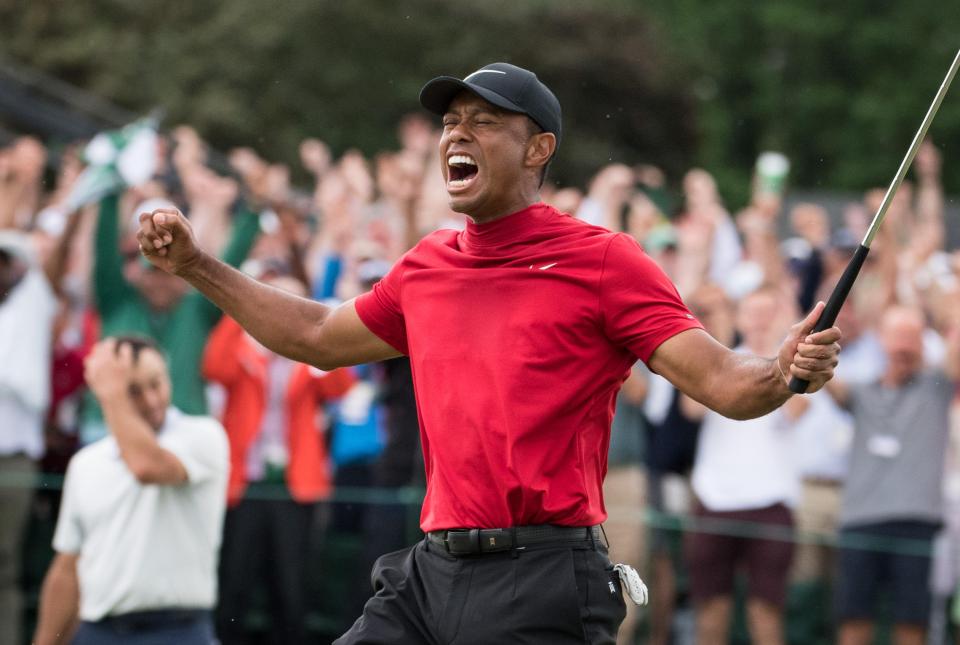  Tiger Woods has scooped another award after his victory