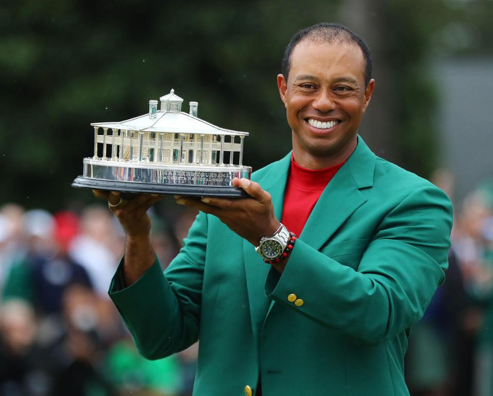  Woods won the Masters after coming back from a host of setbacks