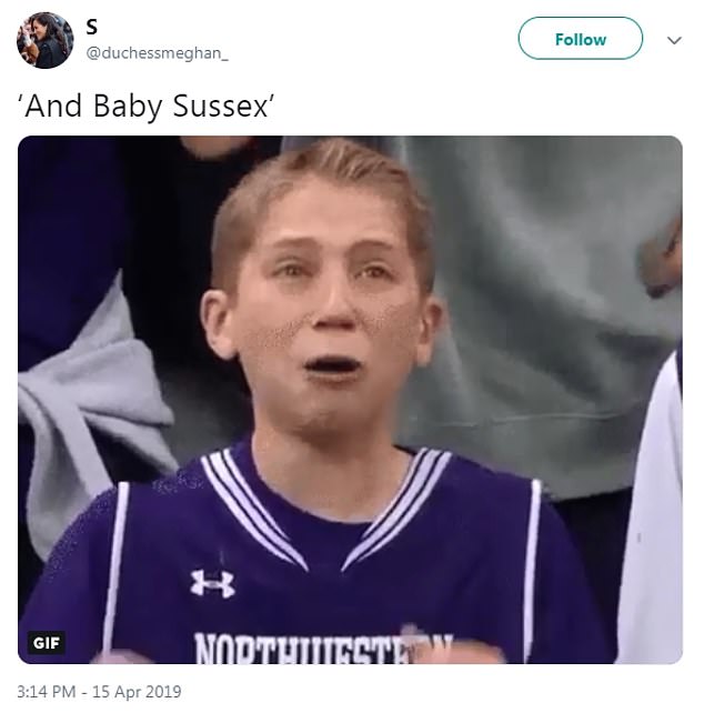  This user simply shared a GIF of a boy crying as words appeared to fail them