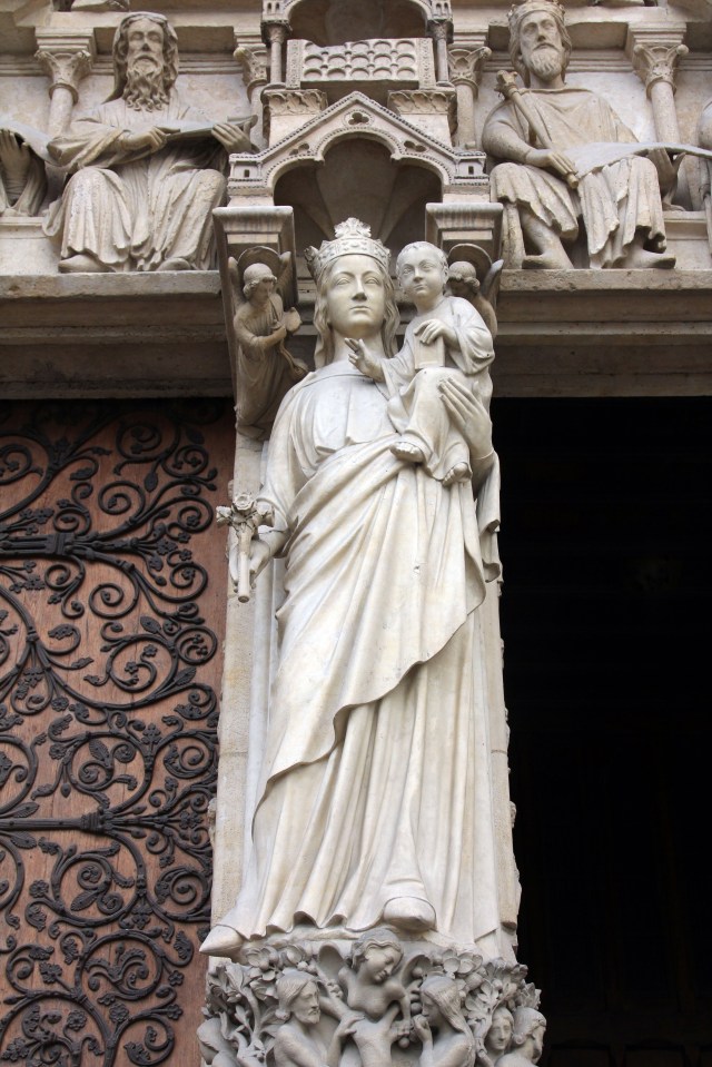  The fate of the Madonna and Child statue is unknown