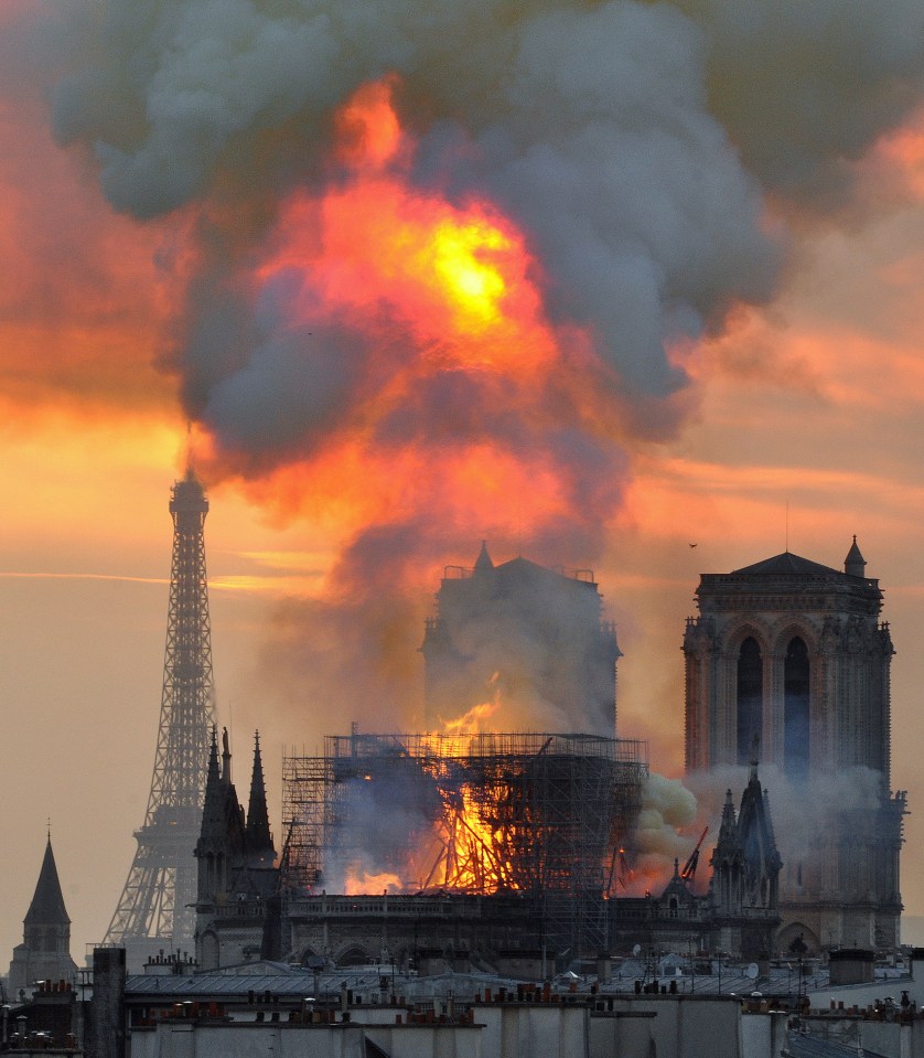  The Notre Dame blaze has sparked tons of donations to help rebuild the cathedral